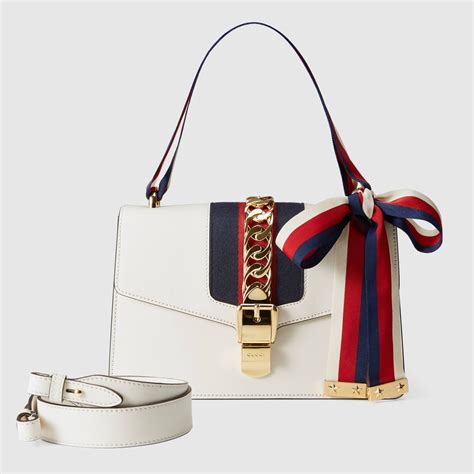 white gucci bag outfit|Gucci shoulder bag price.